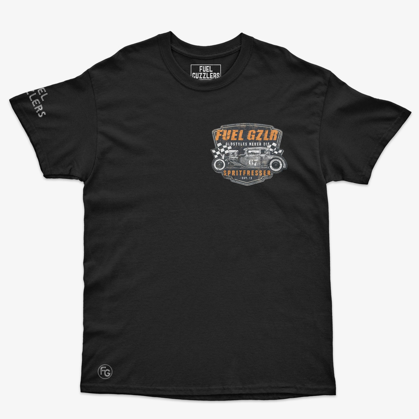 T-Shirt "HOT ROD" black