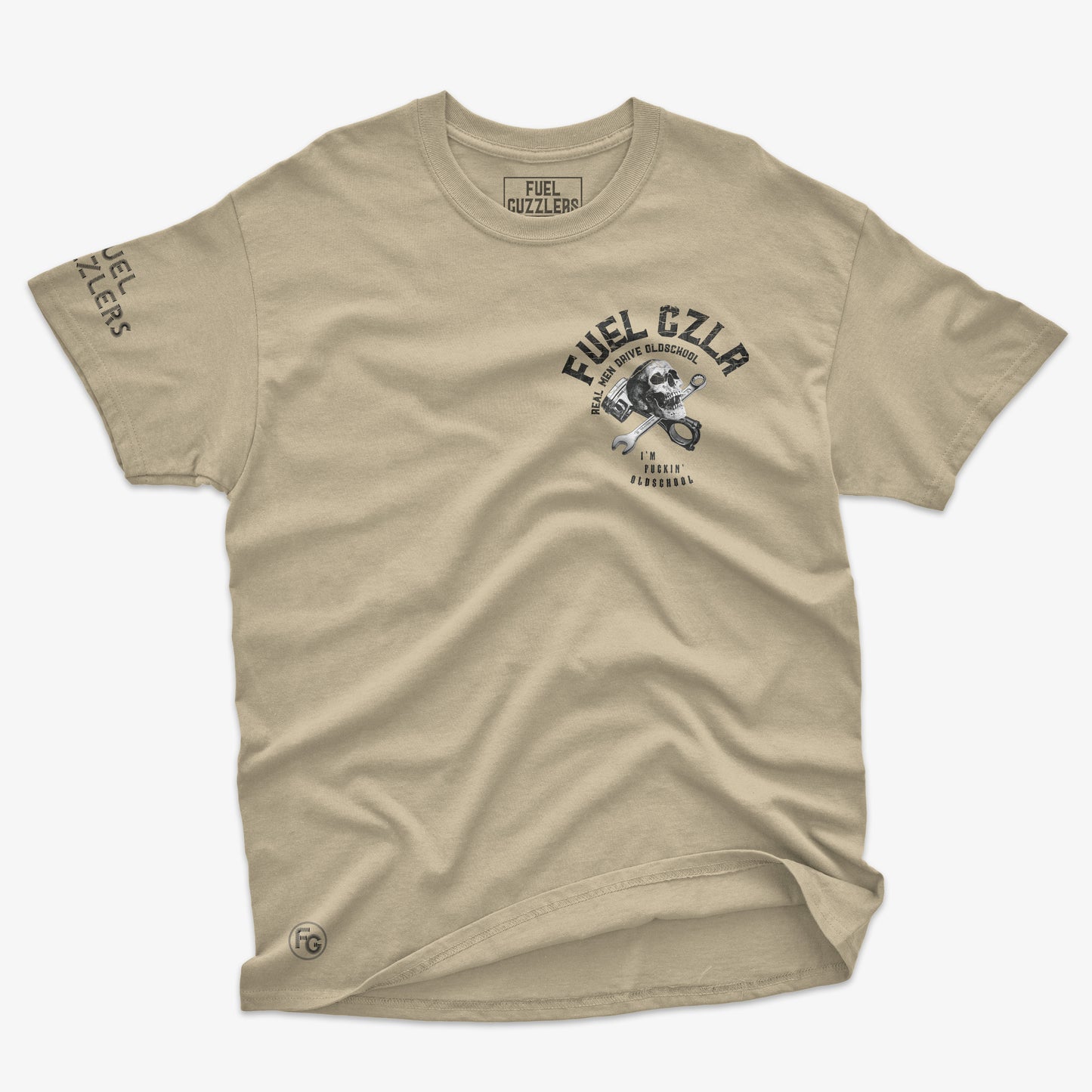 T-Shirt "OLD SCHOOL" sand