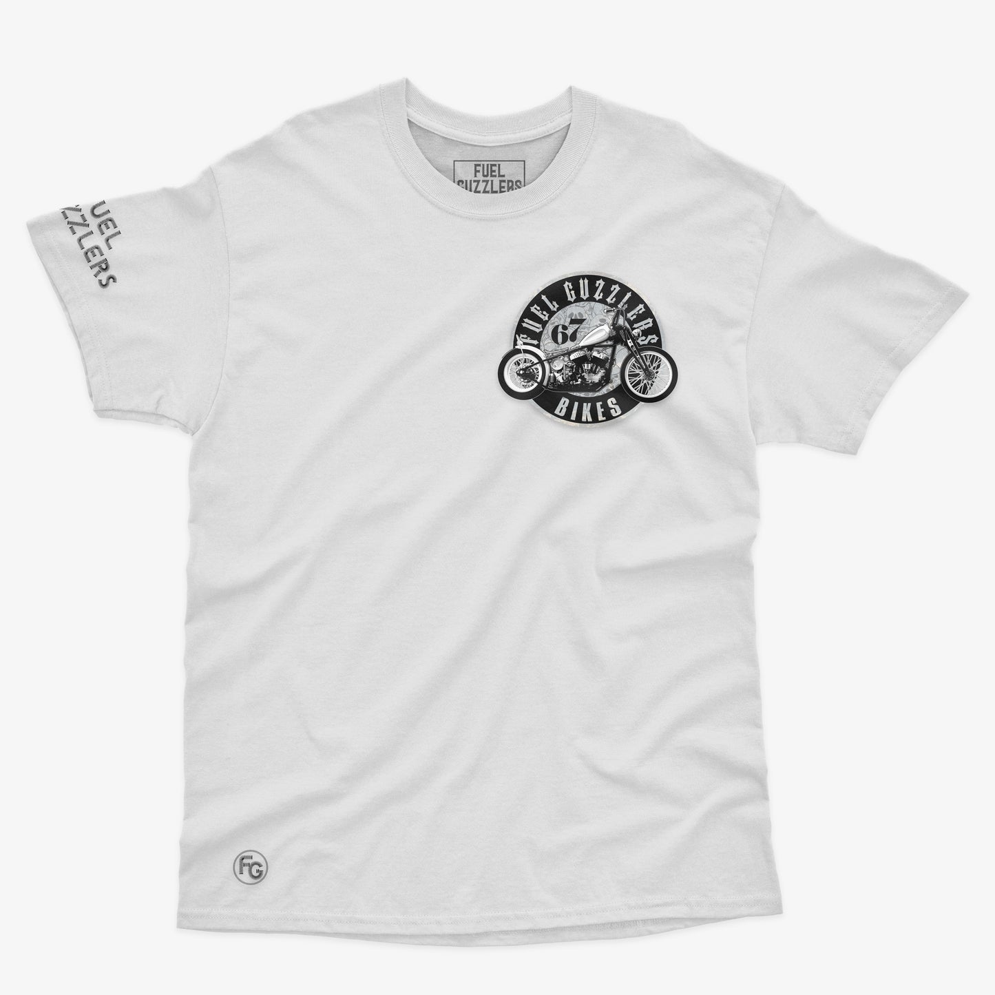T-Shirt "BIKES" white