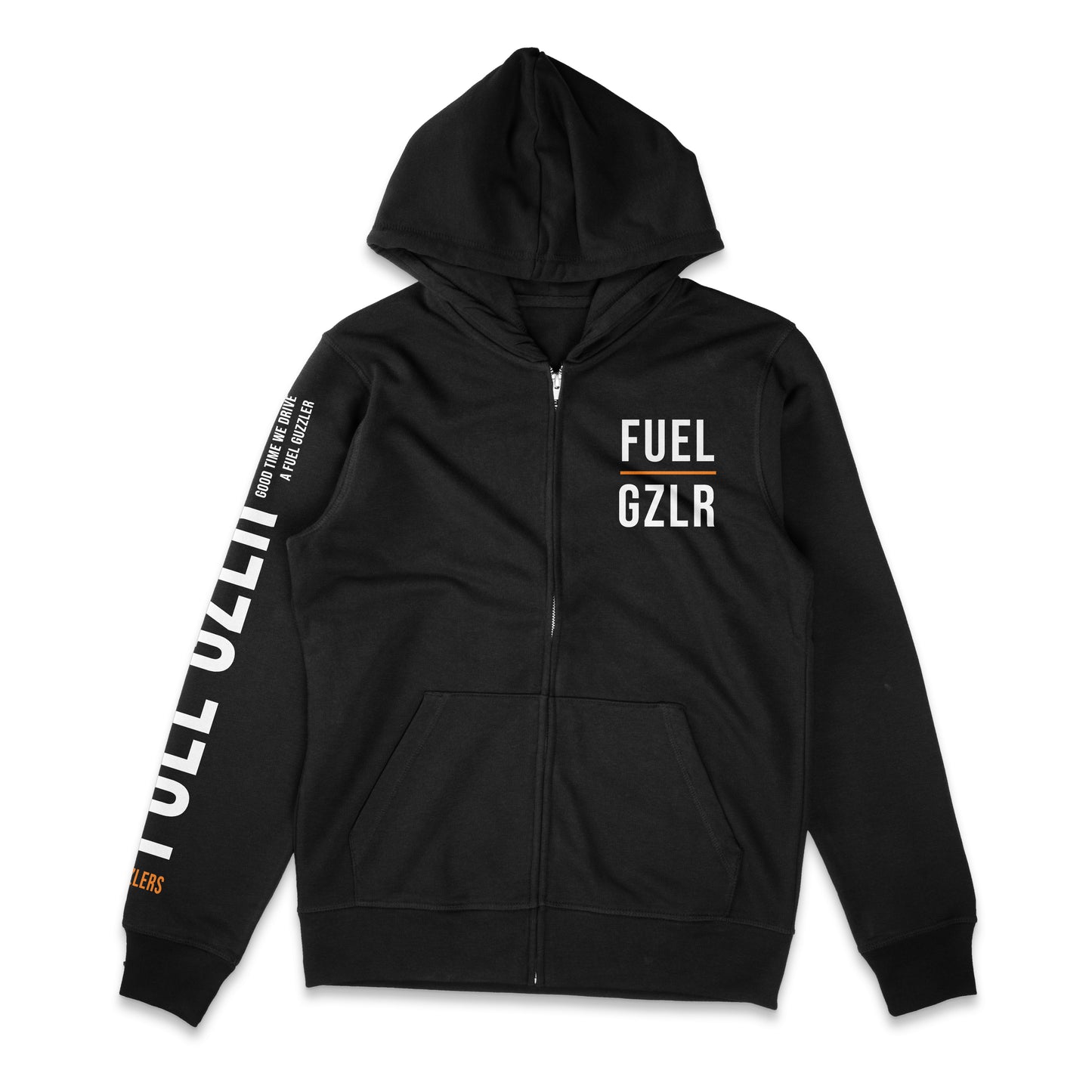 Zip Hoodie "ALWAYS ON THE FASTTRACK"