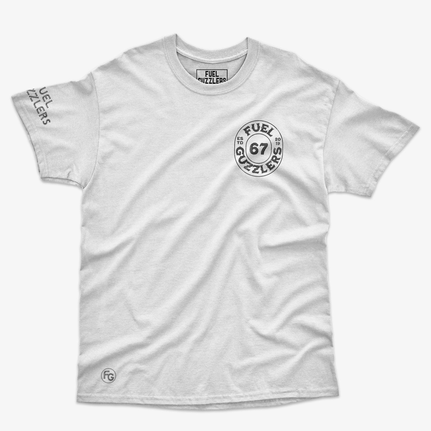 T-Shirt "OLDSCHOOL RIDER" white