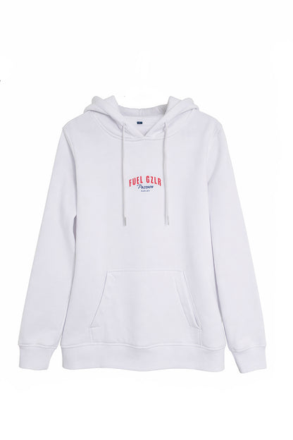 Damen Hoodie "PASSION FUELED" white