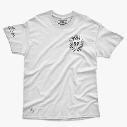 T-Shirt "OLDSCHOOL RIDER" white